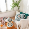 Picture of EMBROIDERED Linen Cushion with Tassel and Inner (17.5"x17.5")