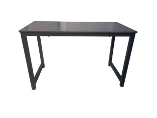 Picture of CLIFFORD COMPUTER DESK *WALNUT TOP + BLACK FRAME