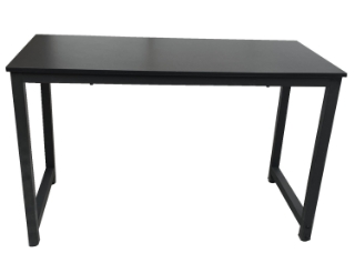 Picture of CLIFFORD COMPUTER DESK *BLACK TOP + BLACK FRAME