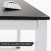 Picture of CLIFFORD Computer Desk In Black & White