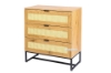 Picture of SAILOR 3-Drawer Chest with Rattan (Oak)
