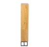 Picture of SAILOR 2 Door Bookshelf with Rattan (Oak)