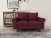 Picture of MAPLEWICK Love Seat (Burgundy) 