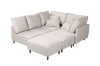 Picture of BRAYLAND SECTIONAL MODULAR FABRIC SOFA (LIGHT GRAY) 