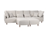 Picture of BRAYLAND SECTIONAL MODULAR FABRIC SOFA (LIGHT GRAY) 