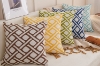 Picture of GEOMETRIC JACQUARD Fabric Pillow Cushion with Inner Assorted 45x45cm