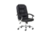 Picture of KERDO FAUX LEATHER OFFICE CHAIR (BLACK)