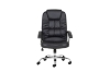 Picture of KERDO FAUX LEATHER OFFICE CHAIR (BLACK)