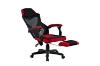 Picture of STATEN Mesh Gaming Chair with Footrest (Red)