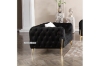 Picture of NORFOLK Button-Tufted Velvet Sofa Range (Black) - 3 Seater (Sofa)