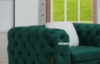 Picture of MANCHESTER  3+2+1 Button-Tufted Velvet Fabric Sofa Range (Green)