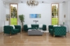 Picture of MANCHESTER  3+2+1 Button-Tufted Velvet Fabric Sofa Range (Green)