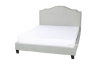 Picture of CROFT UPHOLSTERED PLATFORM BED IN QUEEN SIZE