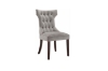 Picture of JORDAN Tufted Winged Back Dining Chair (Gray)