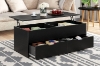 Picture of LENNART Lift-Top Coffee Table with Drawer (Black)