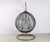 Picture of ALBURY RATTAN HANGING EGG CHAIR (BLACK)