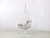 Picture of ALBURY Rattan Outdoor Hanging Egg Chair (White) 