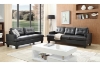 Picture of KNOLLWOOD LOVESEAT(2 SEATER) In Black Air Leather