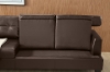 Picture of KNOLLWOOD LOVESEAT(2 SEATER) In Brown Air  Leather