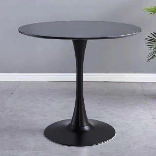 Picture of TULIP Round Dining Table (Black) - 39.4"