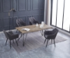 Picture of PEDRO Dining Chair with Arms (Dark Grey)