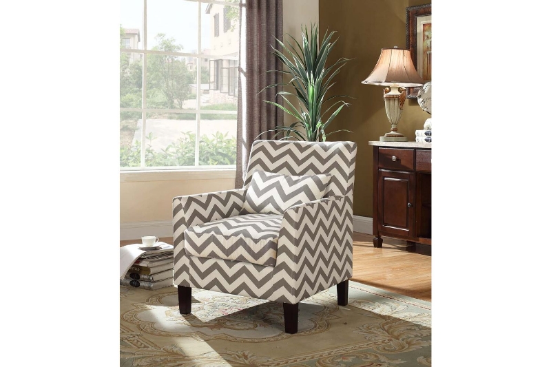 Picture of SHALA Accent Lounge Chair (Gray-White)