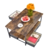 Picture of GALAN Steel Frame Two Tone Coffee Table
