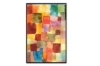 Picture of UNTITLED 1914 by Paul Klee - Black Framed Canvas Print Wall Art (39.5"x31.5")