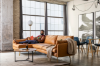Picture of PARK Faux Leather Sectional Sofa (Brown)