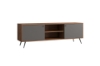 Picture of RIO 176 TV Unit (Solid Lacquer with Real Dark Walnut Veneer)