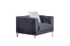 Picture of LARKIN 3+2+1 Velvet Sofa Range (Grey)