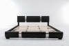 Picture of VANCOUVER VINYL BED FRAME IN QUEEN (BLACK)