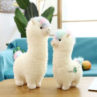 Picture of 28 inch Plush Alpaca Toy Llama Stuffed Animal Doll 