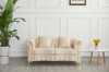Picture of BONA Tufted Velvet Sofa Range (Beige)