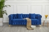 Picture of BONA 3+2 Tufted Velvet Sofa Range (Blue) 