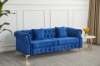 Picture of BONA 3+2 Tufted Velvet Sofa Range (Blue) 