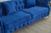 Picture of BONA 3+2 Tufted Velvet Sofa Range (Blue) 