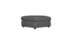 Picture of HOKIO Feather Filled Modular Corner Sofa With Ottoman (Gray)