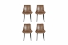 Picture of HAPPER Dining Chair (Grey/Brown)