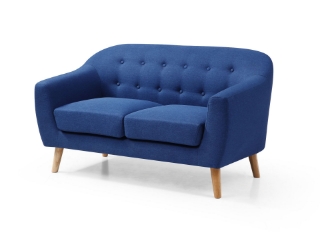 Picture of BRACKE Fabric Sofa Range (Blue) - 2 Seater (Loveseat)
