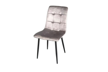 Picture of BENTLEY Velvet Dining Chair (Grey)