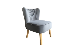 Picture of EVELYN Accent Chair (Dark Grey) - Single