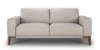 Picture of BAYWOOD 100% Genuine Leather Sofa Range (Light Grey)