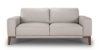Picture of BAYWOOD Full 100% Leather Sofa Range (Light Grey)
