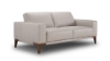 Picture of BAYWOOD 100% Genuine Leather Sofa Range (Light Grey)