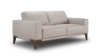 Picture of BAYWOOD Full 100% Leather Sofa Range (Light Grey)