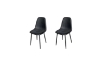 Picture of STOCKHOLM Dining Chair (Black) - 2 Chairs in 1 Carton