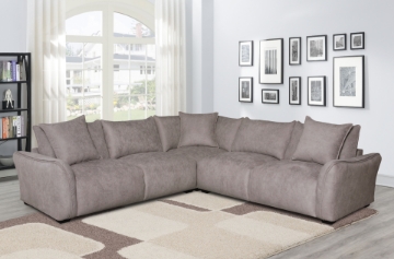 Picture of CONCORDIA 3PC Sectional Sofa (Luster Grey)