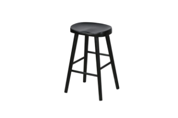 Picture of WINSOME Solid Wood Bar Stool (Black)