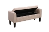 Picture of MIMOSA 50" Fabric Tufted Bench with Storage (Beige)